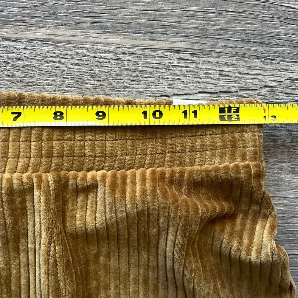 Aerie NEW Groove-On Velour High Waisted Flare Pant, Taille Haute,Women’s XS Tall - Picture 10 of 15